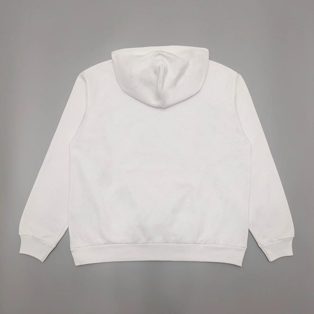 SP5DER OG RHINESTONE LOGO HOODIE WHITE