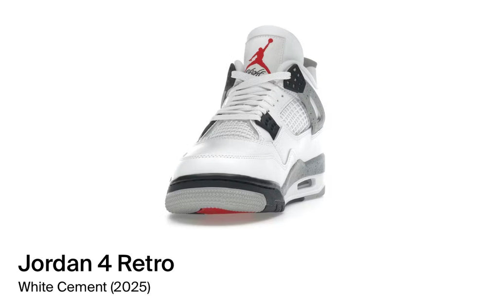 Jordan 4 Retro White Cement (2025)