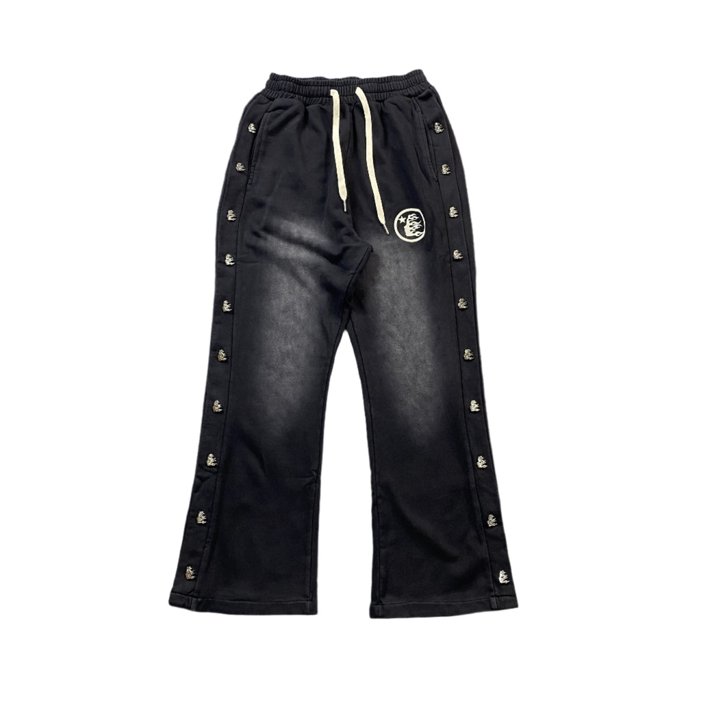 Hellstar "Records" Black Sweatpants