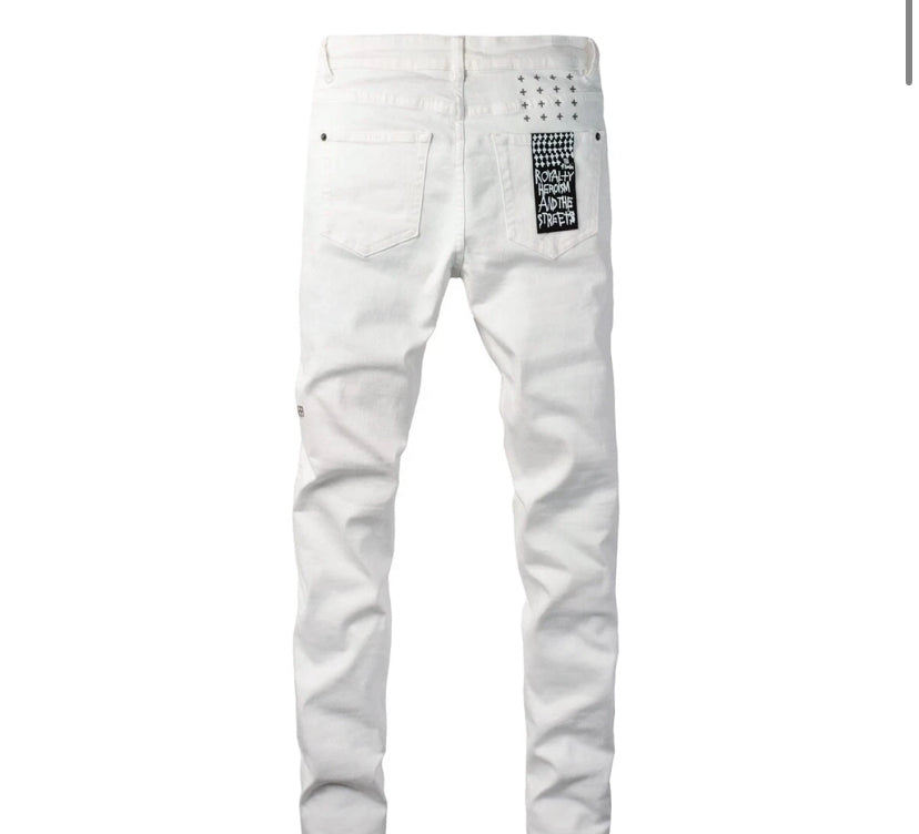 White KSUBI Jeans