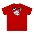 Red Chrome Hearts T-shirt