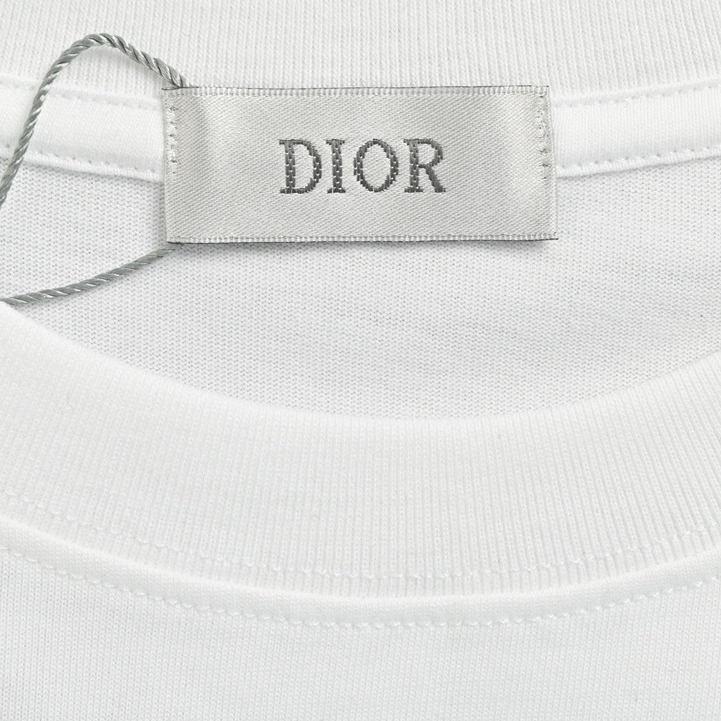 Dior Dripping Logo T-Shirt (White)