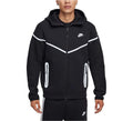 Black Reflective Nike Tech Full Set Zip Up & Pants