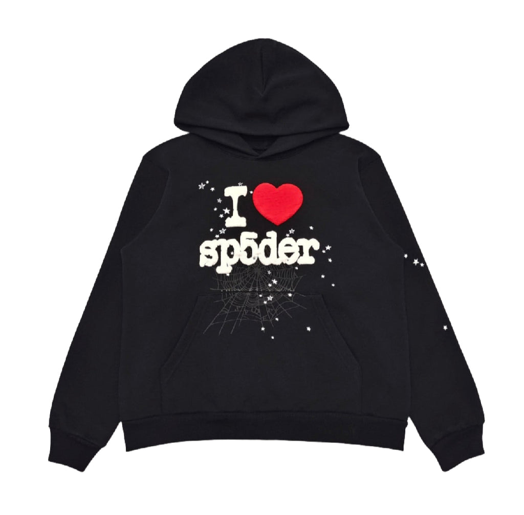 Sp5der sweatsuit 2pc I heart Sp5der