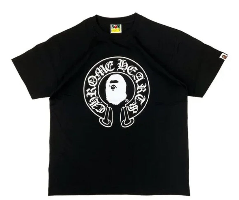 CHROME HEART [] BAPE TEE SHIRT