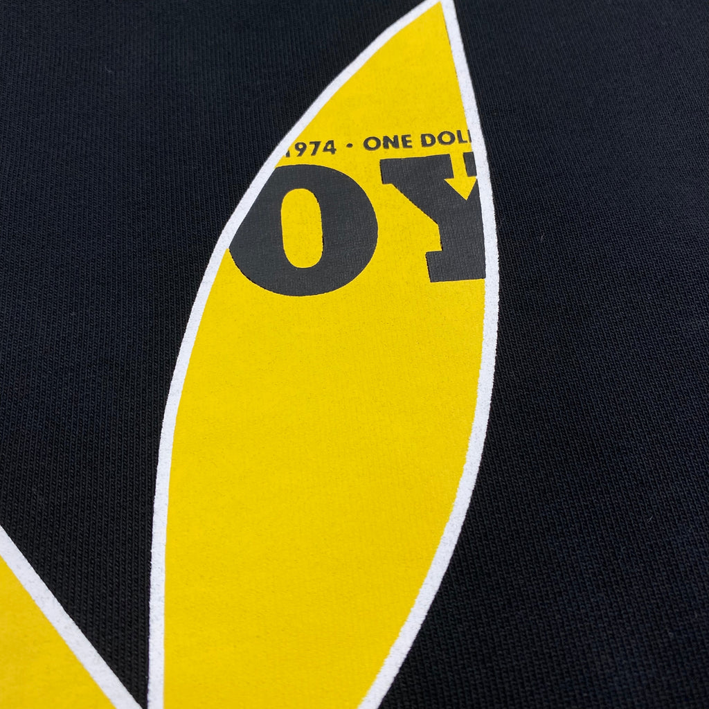 AMIRI PLAYBOY LOGO HOODIE BLACK YELLOW