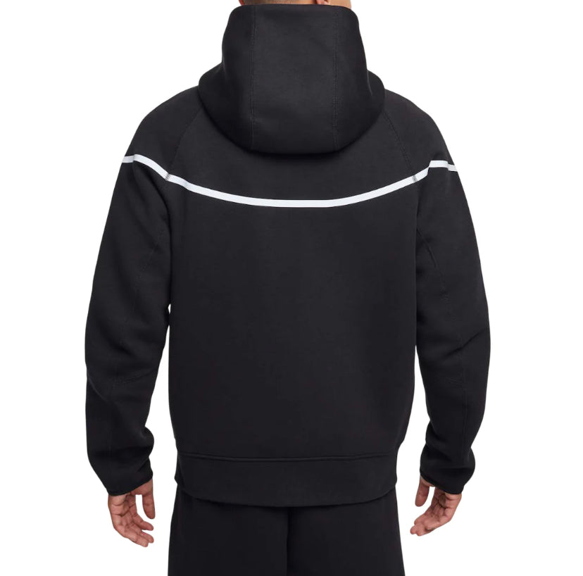 Black Reflective Nike Tech Full Set Zip Up & Pants