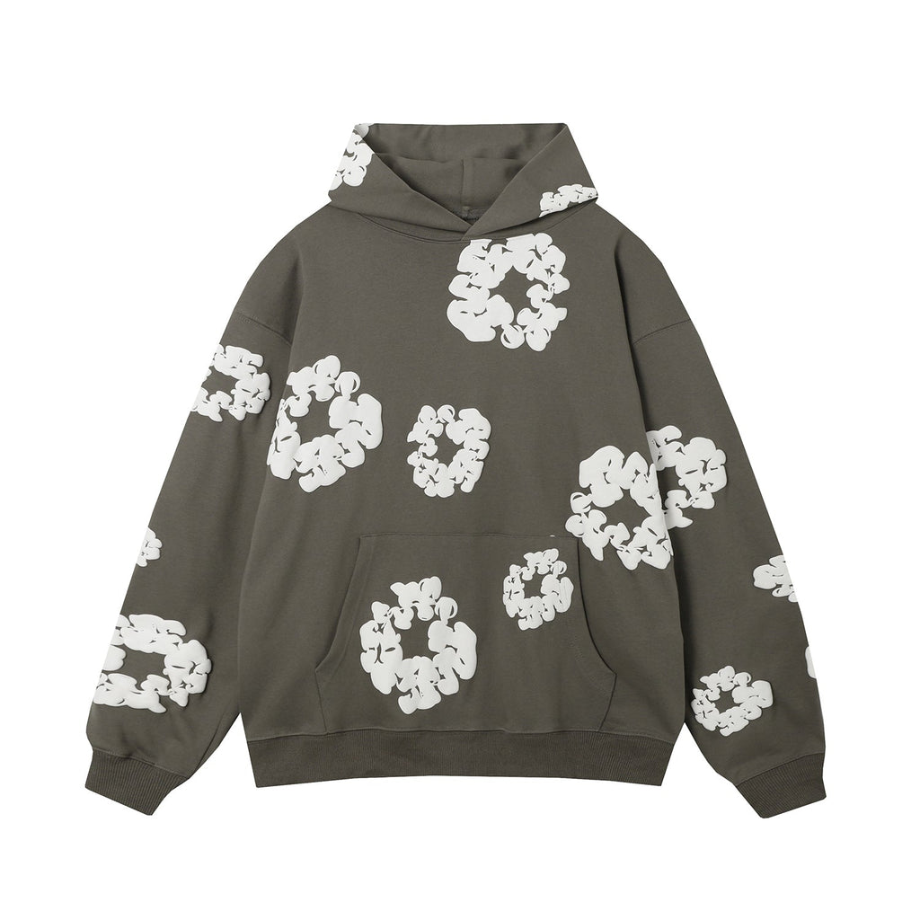 DENIM TEARS COTTON WREATH HOODIE OLIVE