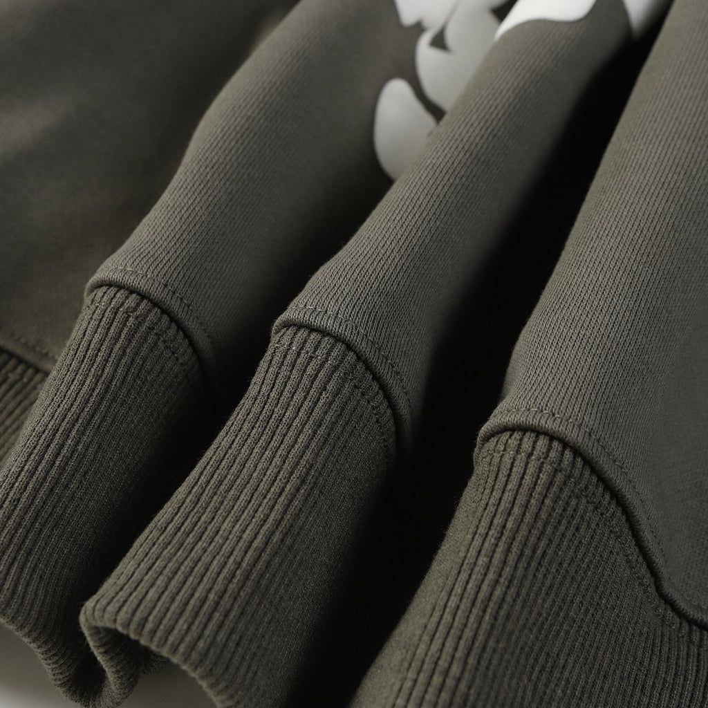 DENIM TEARS COTTON WREATH HOODIE OLIVE