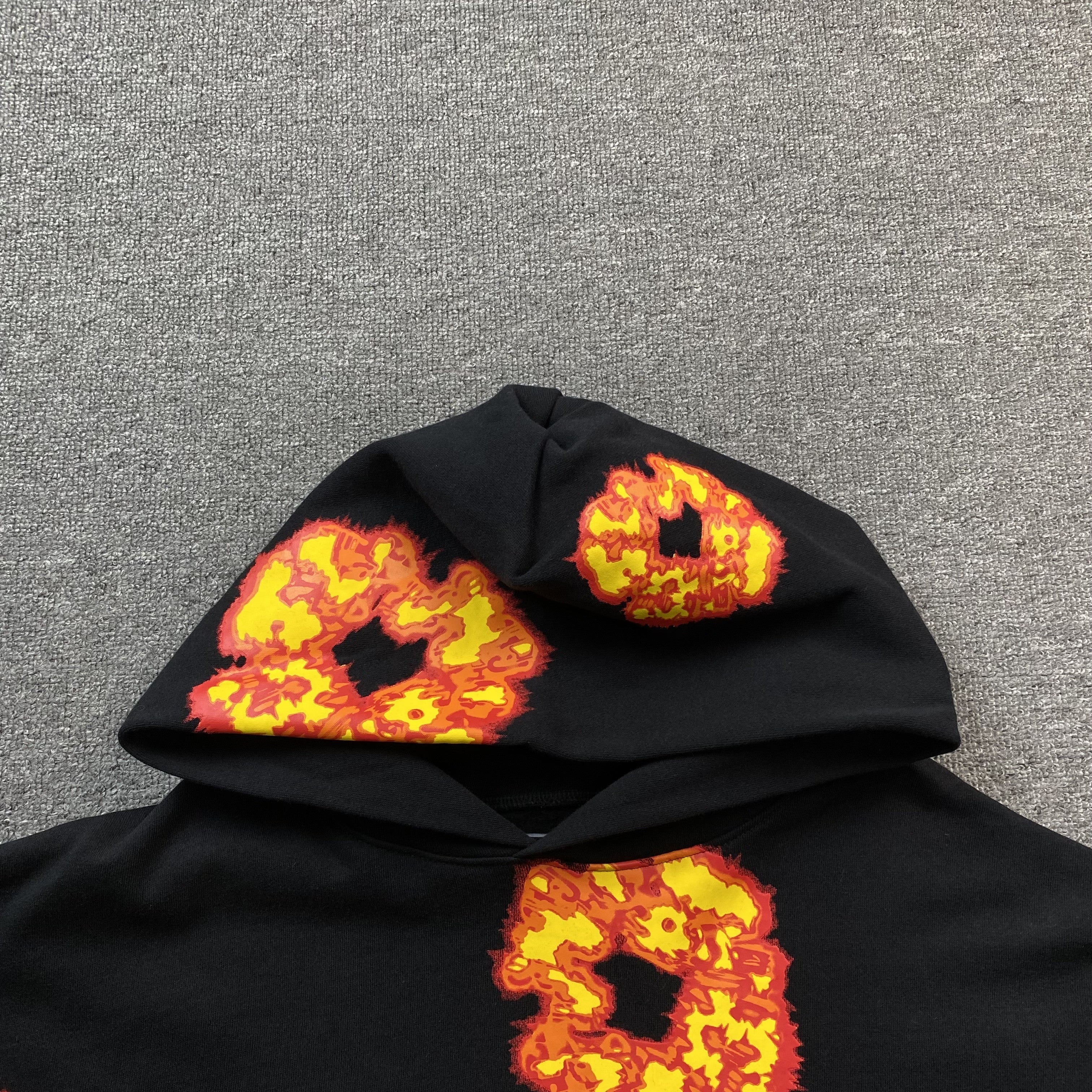 DENIM TEARS x OFFSET WREATH HOODIE BLACK