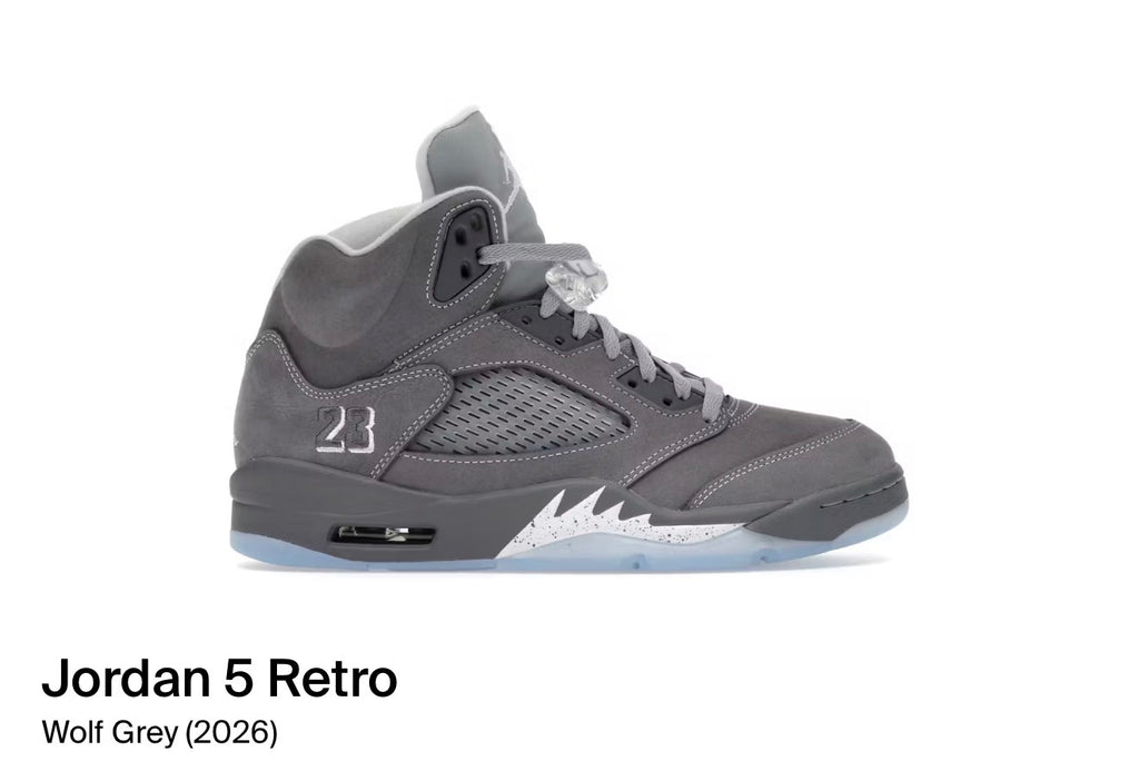 Jordan 5 Retro Wolf Grey (2026)