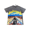 GODSPEED LONG LONELY ROAD T-SHIRT GREY