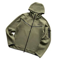 NIKE TECH FLEECE HOODIE x ARMY GREEN