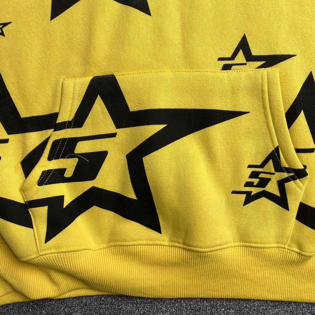 SP5DER 5STAR HOODIE YELLOW