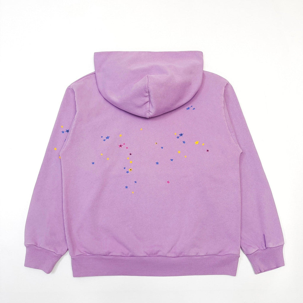 SP5DER ACAI HOODIE PURPLE