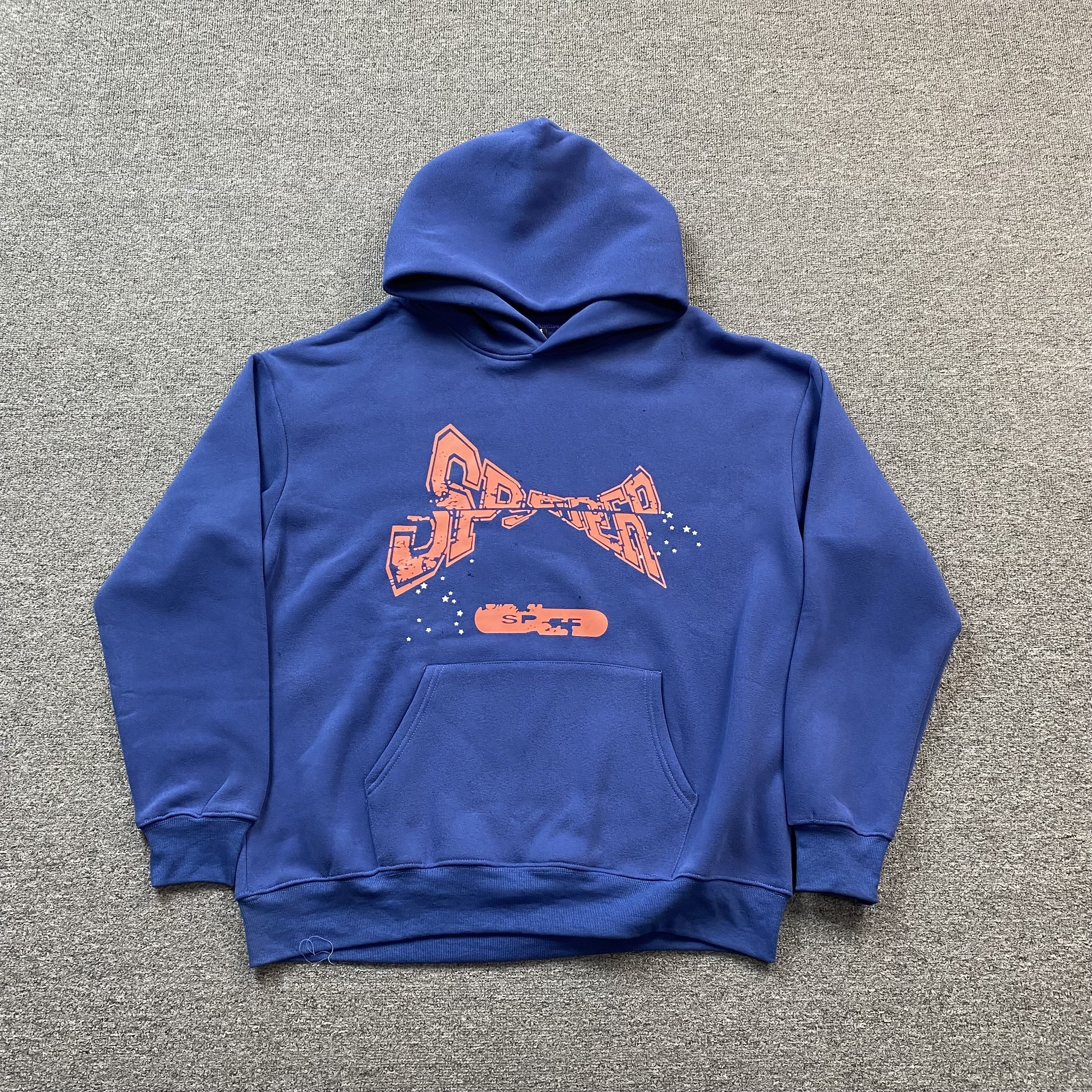 SP5DER ADULT HOODIE NAVY