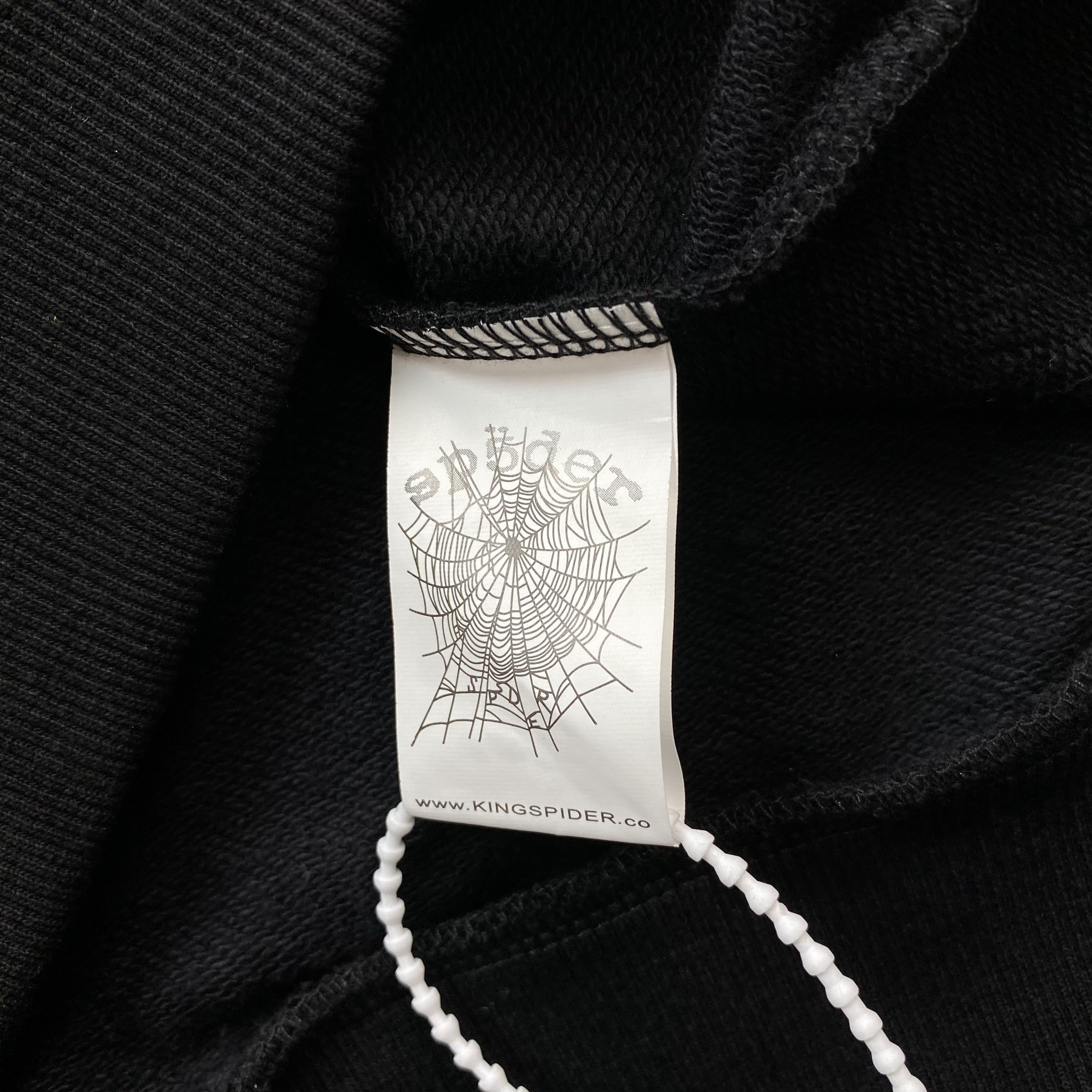 SP5DER OG LOGO HOODIE BLACK