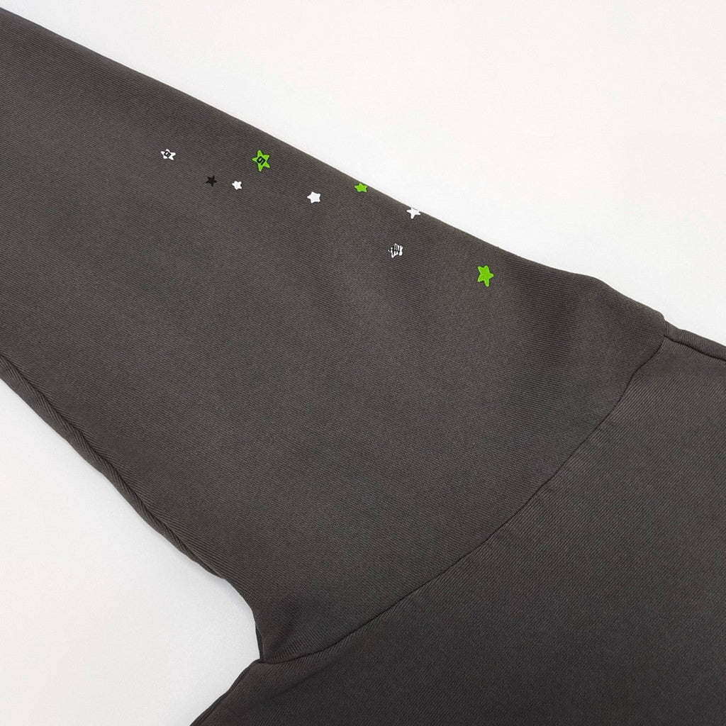 SP5DER WAIT WEB HOODIE SLATE GREY