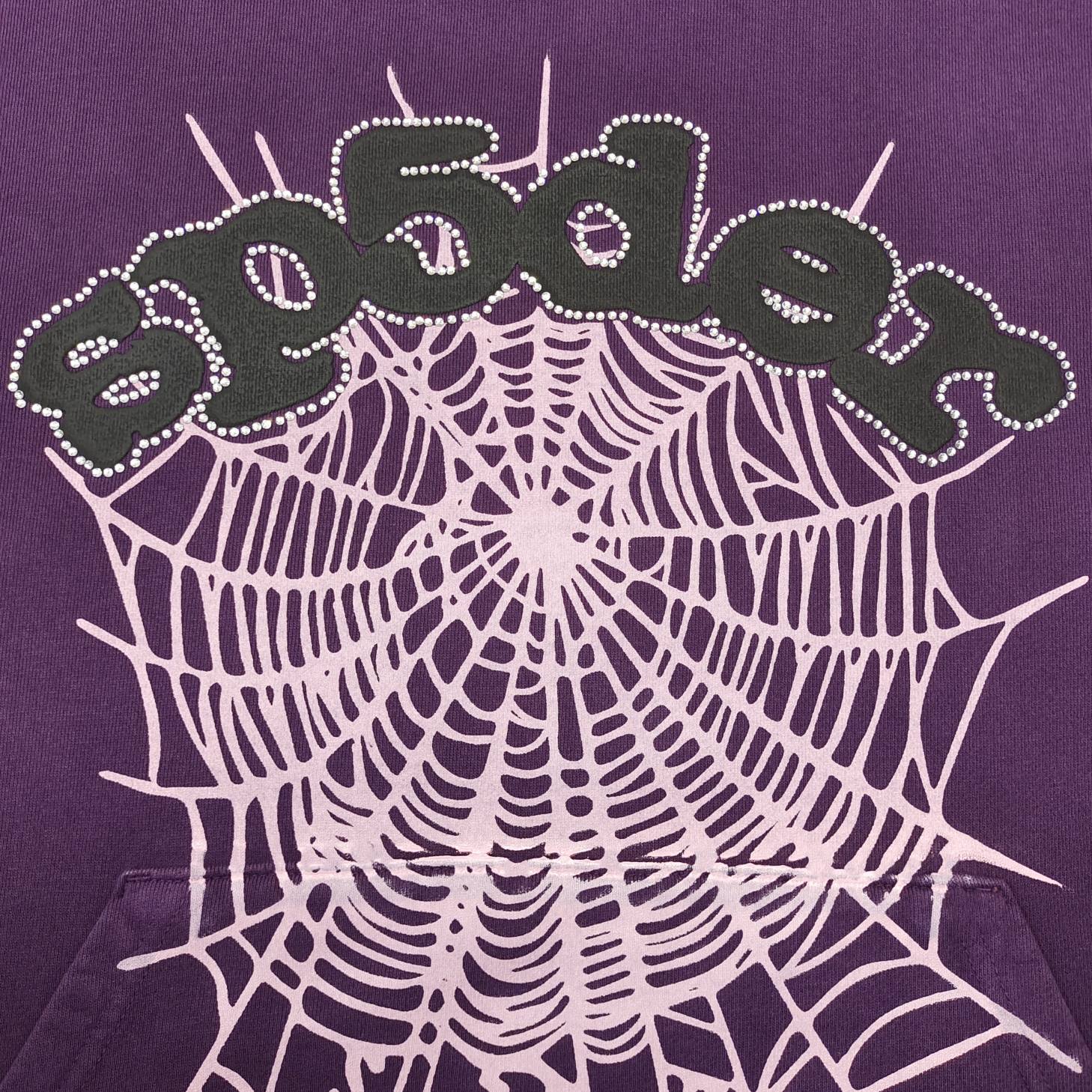 SP5DER WEB HOODIE PURPLE