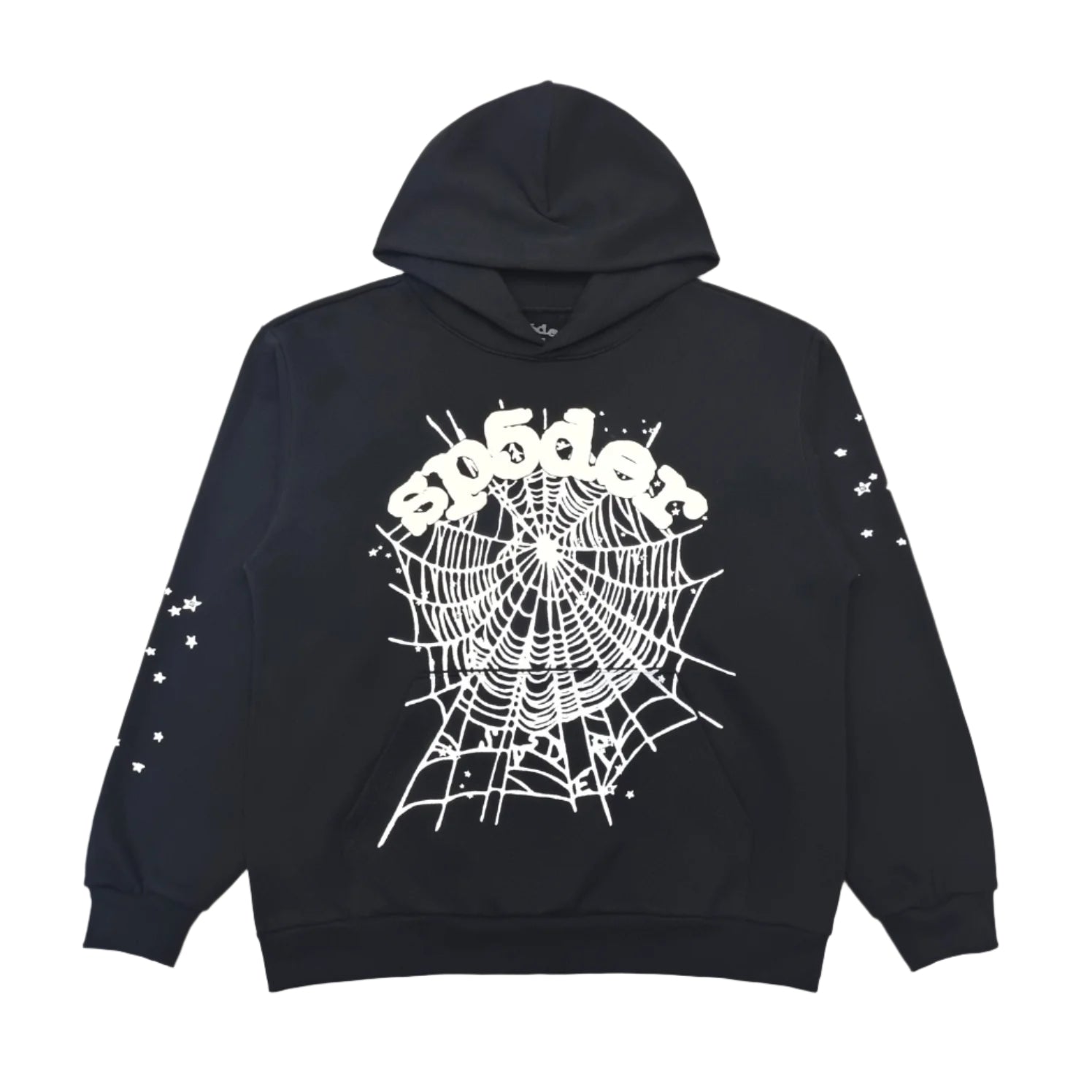 SP5DER OG WEB HOODIE BLACK