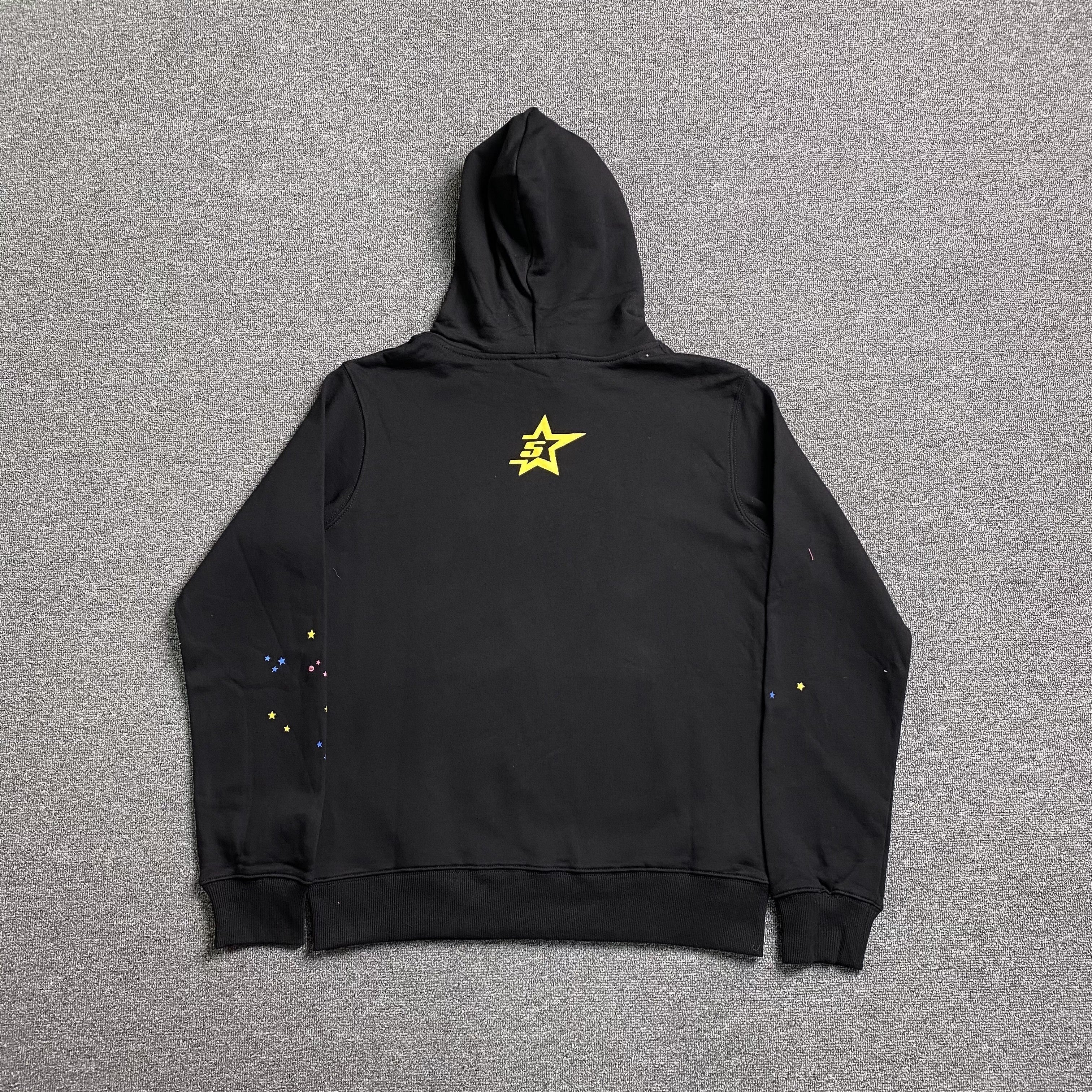SP5DER P*NK HOODIE BLACK