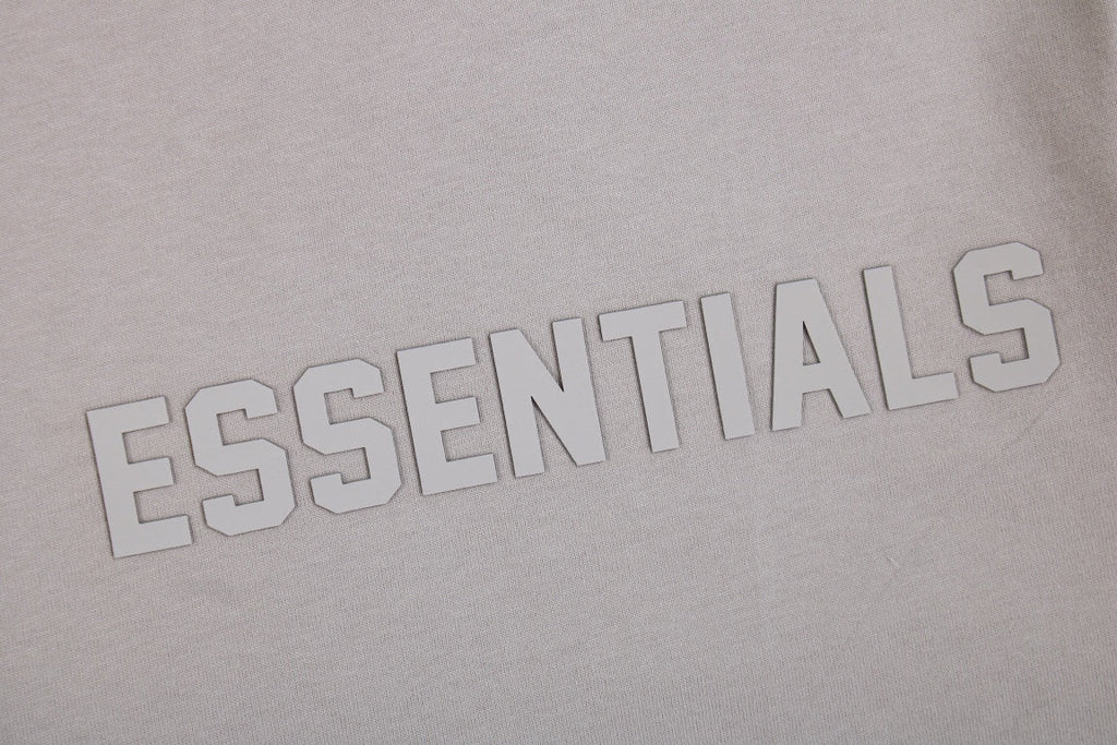 FEAR OF GOD ESSENTIALS T-SHIRT STONE GREY